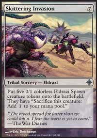 Skittering Invasion [Foil] - Rise of the Eldrazi