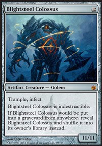 Blightsteel Colossus - Mirrodin Besieged
