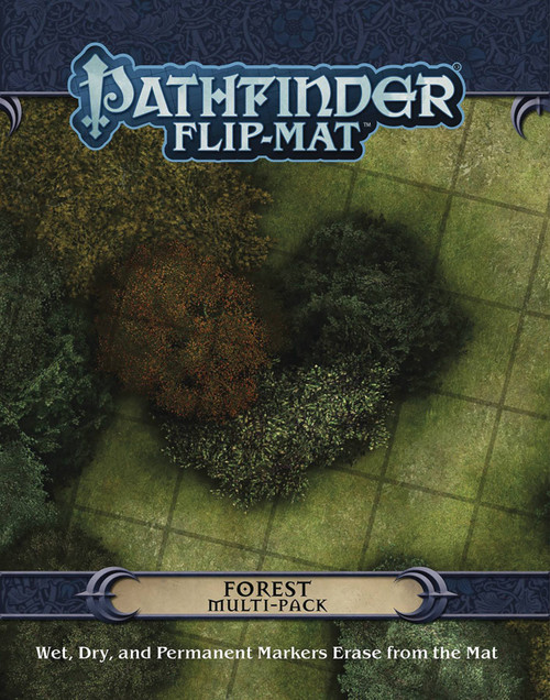 Pathfinder: Tiles and Maps - Flip-Mat: Forests Multi-Pack