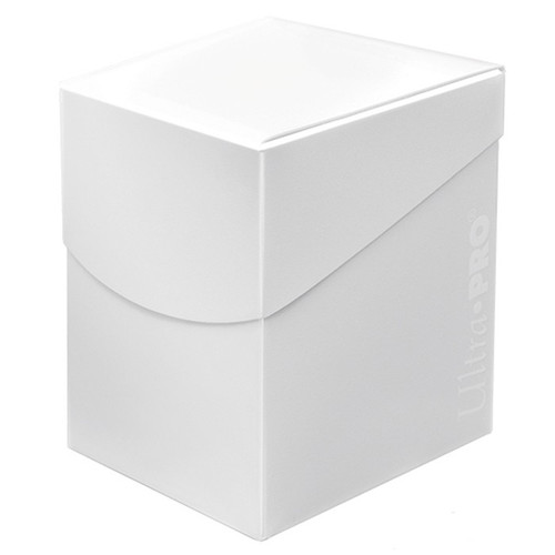 Deck Boxes: Simple Deck Boxes - PRO 100+ Eclipse Deck Box - Artic White