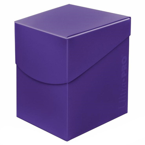 Deck Boxes: Simple Deck Boxes - PRO 100+ Eclipse Deck Box - Royal Purple