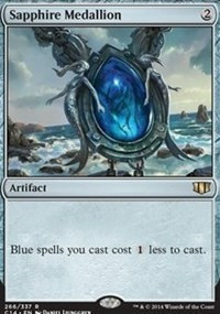 Sapphire Medallion - Commander 2014