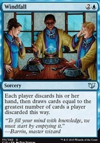 Windfall - Commander 2015
