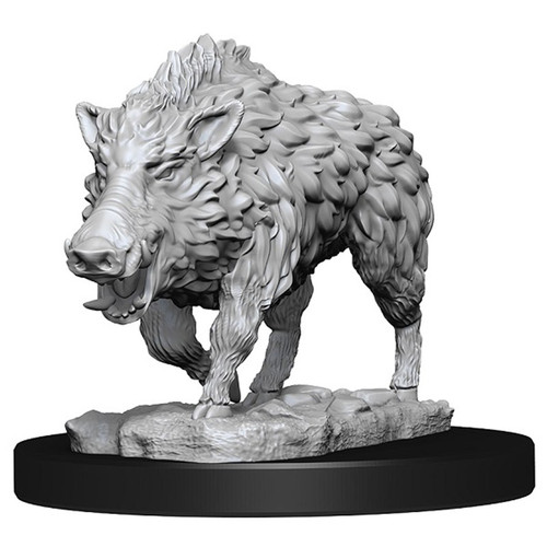 RPG Miniatures: Townsfolk and Animals - Deep Cuts Unpainted Minis: Wild Boar