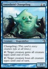 Amoeboid Changeling [Foil] - Premium Deck Series: Slivers