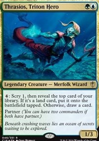 Thrasios, Triton Hero [Foil] - Commander 2016
