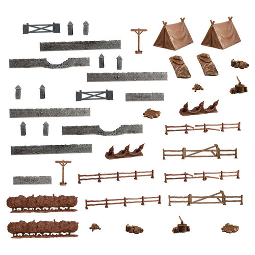 Terrain/Scenery: Terrain Crate: Battlefield Essentials