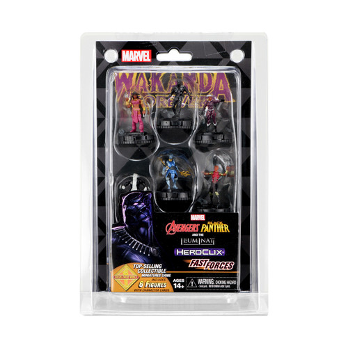 HeroClix: Marvel: Avenger Black Panther and the Illuminati Fast Forces