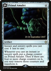 Primal Amulet [Foil] - Prerelease Cards