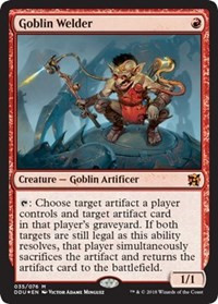 Goblin Welder [Foil] - Duel Decks: Elves vs. Inventors