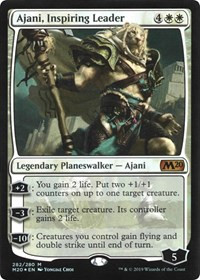 Ajani, Inspiring Leader [Foil] - Core Set 2020
