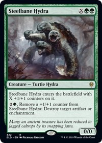 Steelbane Hydra - Throne of Eldraine