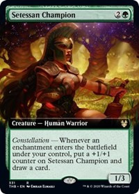 Setessan Champion (Extended Art) - Theros Beyond Death