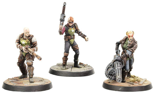 Fallout: Wasteland Warfare: Ack Ack, Sinjin & Avery