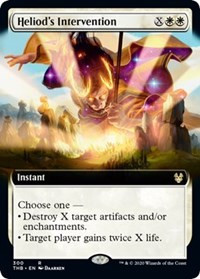 Heliod's Intervention (Extended Art) [Foil] - Theros Beyond Death
