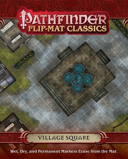 Pathfinder: Tiles and Maps - Flip-Mat Classics: Village Square