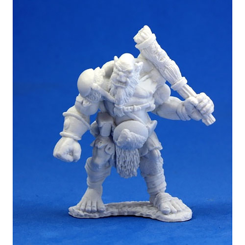 RPG Miniatures: Reaper Minis - Dark Heaven Bones: Ogre Chieftain