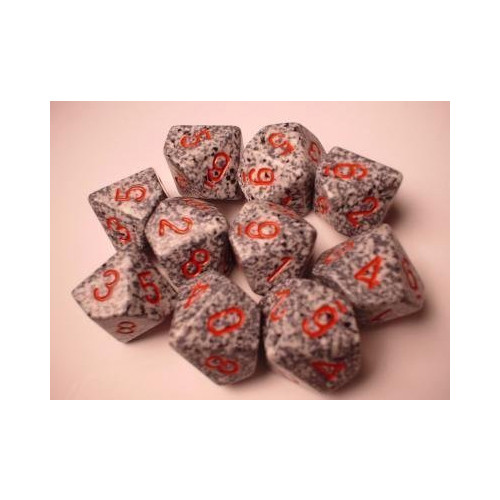 Dice and Gaming Accessories D10 Sets: Speckled - Speckled: D10 Granite (10)