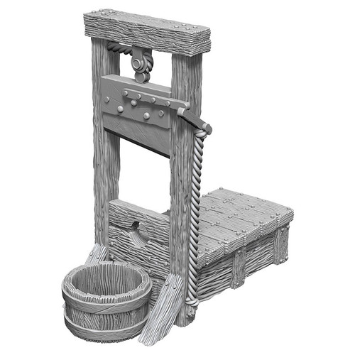 RPG Miniatures: Environment and Scenery - Deep Cuts Unpainted Minis: Guillotine