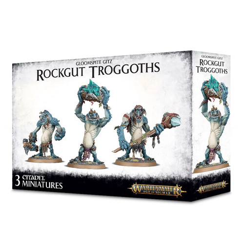 Warhammer: Age of Sigmar: Grand Alliance: Destruction - Gloomspite Gitz Rockgut Troggoths