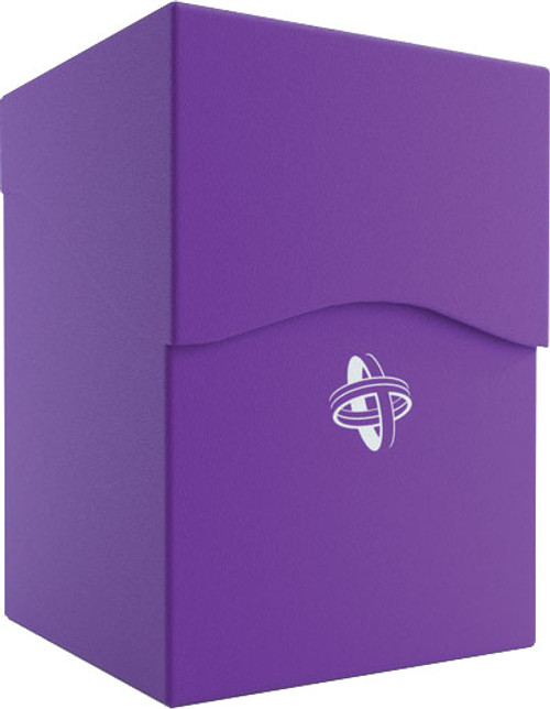 Deck Boxes: Simple Deck Boxes - Purple Deck Holder 100+