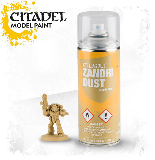 Spray Primers and Varnish: Citadel - Spray: Zandri Dust (400mL)