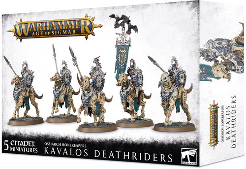 Warhammer: Age of Sigmar: Grand Alliance: Death - Ossiarch Bonereapers Kavalos Deathriders