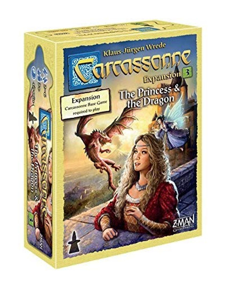 Board Games: Expansions and Upgrades - Carcassonne: Expansion 3 - The Princess and the Dragon