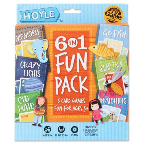 Card Games: Child Card Games: 6 in 1 Fun Pack