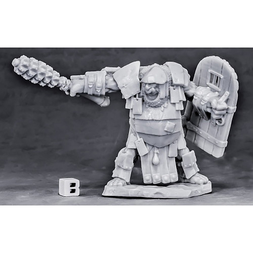 RPG Miniatures: Reaper Minis - Dark Heaven Bones: Ogre Chieftain [RPR 77566]