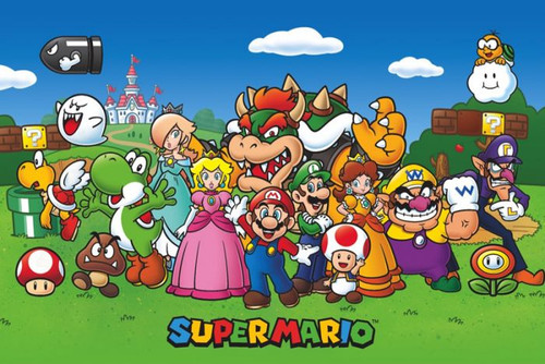 Posters: Super Mario - Characters