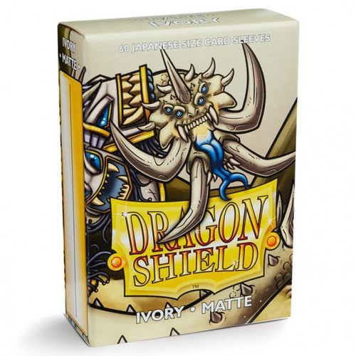 Card Sleeves: Non-Standard Sleeves - Dragon Shields Japanese - Matte Ivory (60)