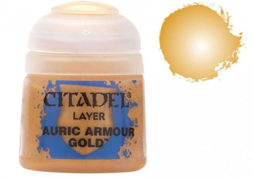 Paint: Citadel - Layer Layer: Auric Armour Gold (12mL)