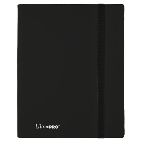 Card Binders & Pages: Jet Black Pro-binder: Eclipse 9-pocket
