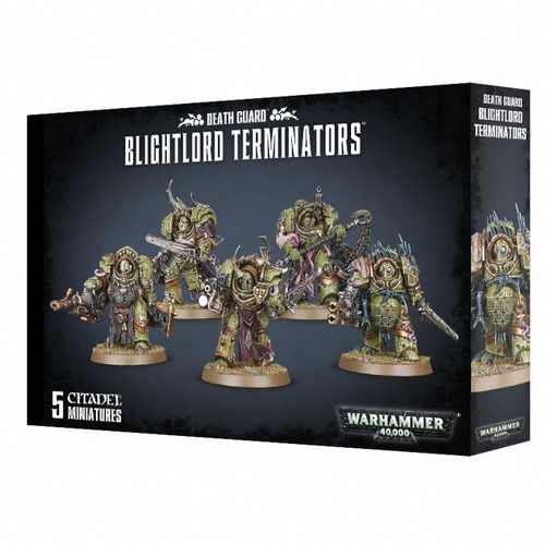 Warhammer 40K: Chaos Space Marines - Death Guard Blightlord Terminators