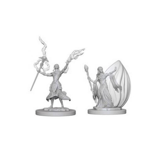 RPG Miniatures: Adventurers - Nolzur's Marvelous Unpainted Minis: Elf Female Wizard