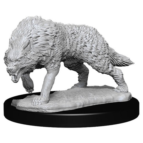 RPG Miniatures: Townsfolk and Animals - Deep Cuts Unpainted Minis: Timber Wolves