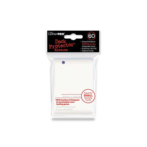 Card Sleeves: Non-Standard Sleeves - Small Deck Protectors - White (60)
