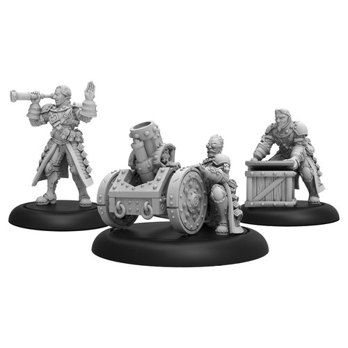 Warmachine: Mercenaries - Steelhead Mortar Crew