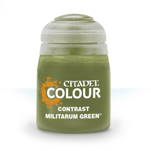 Paint: Citadel - Contrast Contrast: Militarum Green (18mL)