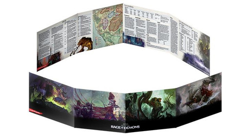 Dungeons & Dragons: DM Support - D&D 5th Edition: Rage of Demons DM Screen