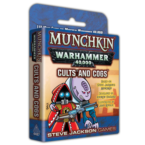 Card Games: Munchkin - Munchkin Warhammer 40k - Cults And Cogs