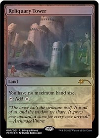 Reliquary Tower (Bring a Friend Promo) [Foil] - Unique and Miscellaneous Promos