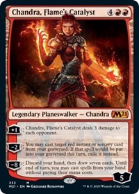 Chandra, Flame's Catalyst [Foil] - Core Set 2021