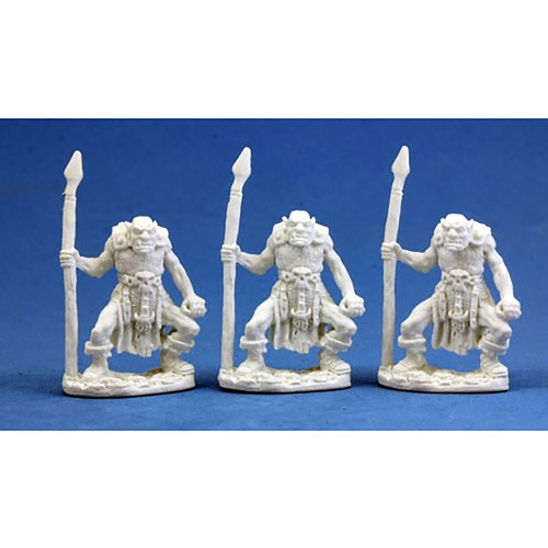 RPG Miniatures: Reaper Minis - Dark Heaven Bones: Orc Spearmen (3)