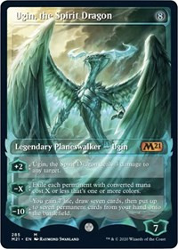Ugin, the Spirit Dragon (Showcase) - Core Set 2021