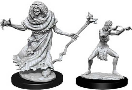 RPG Miniatures: Monsters and Enemies - Nolzur's Marvelous Unpainted Minis: Sea Hag & Bheur Hag