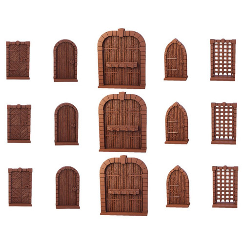 RPG Miniatures: Environment and Scenery - Terrain Crate: Dungeon Doors