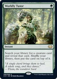Worldly Tutor - Commander Collection: Green