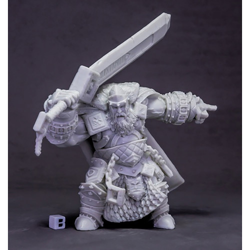 RPG Miniatures: Reaper Minis - Dark Heaven Bones: Skorg Ironskull, Fire Giant King [RPR 77614]